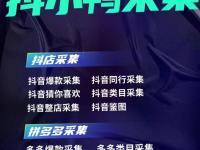 抖小鸭采集软件官网：采集拼多多待成团数量（抖音小鸭子跳舞）代办电商食品证，